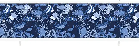 Экран для ванны Метакам "Кварт" 1,48 черный мрамор (CS00011051)