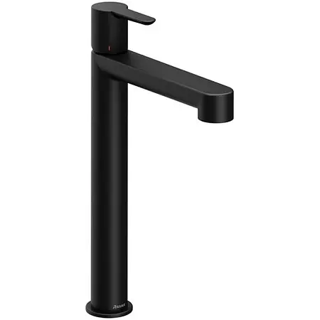 Смеситель для раковины-чаши Ravak Puri PU 015.20 высокий, керамический картридж, черный матовый (X070182)