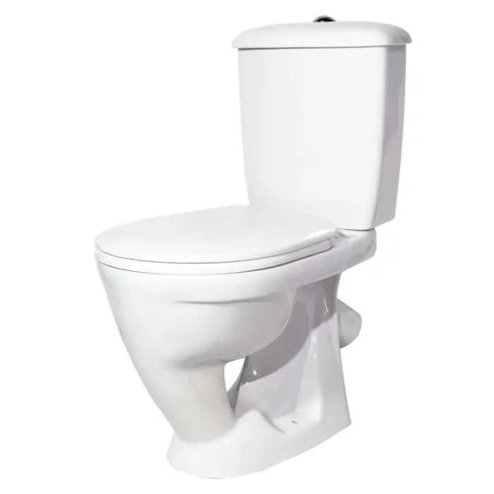 Унитаз-компакт Радуга Стандарт, тарельчатый, с сиденьем, белый (41901130032)