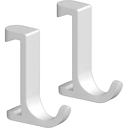 Крючок узкий Hansgrohe WallStoris 2 шт., матовый белый (27929700)