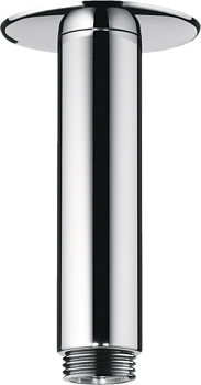Держатель верхнего душа Hansgrohe потолочный, 100 мм, 1/2, хром (27479000)