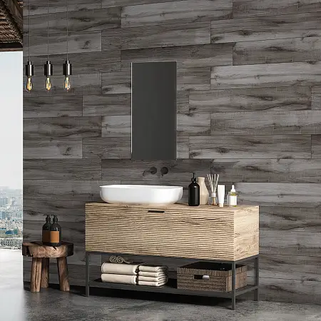 Плитка керамогранитная AZARIO MAPLE GREY 20х120 Matt (P231123215WM)