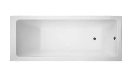 Ванна пристенная Loranto Novaro La 1500х700, ABS пластик, белая (CS00078466)