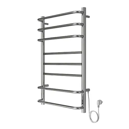 Полотенцесушитель электрический AZARIO MILAN 500/800 8 секций, диммер справа, хром (AZ90858) Полотенцесушитель электрический AZARIO MILAN 500/800 8 секций, диммер справа, хром (AZ90858)
