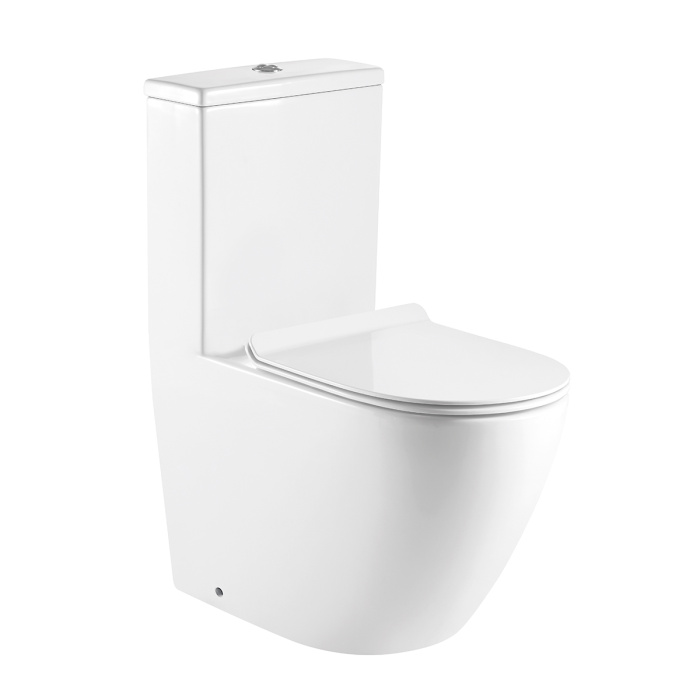 Унитаз-моноблок AZARIO MORANO 680x370х830 напольный, безободковый, в комплекте с сиденьем дюропласт микролифт, белый (AZ-1001) Унитаз-моноблок AZARIO MORANO 680x370х830 напольный, безободковый, в комплекте с сиденьем дюропласт микролифт, белый (AZ-1001)