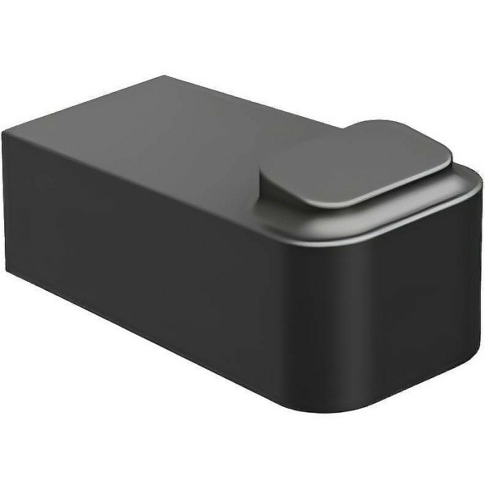 Крючок Ravak 10° черный матовый (X07P555) Крючок Ravak 10° черный матовый (X07P555)