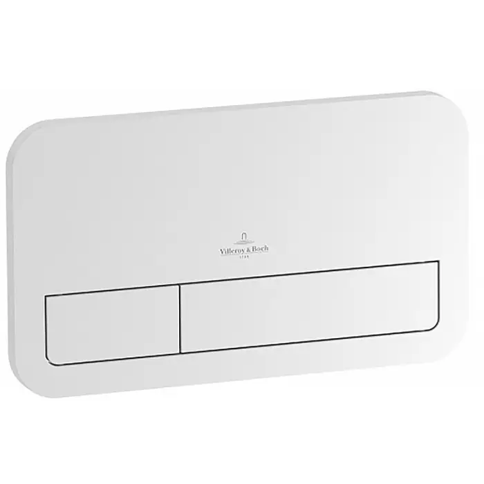 V&B Клавиша смыва белая копия