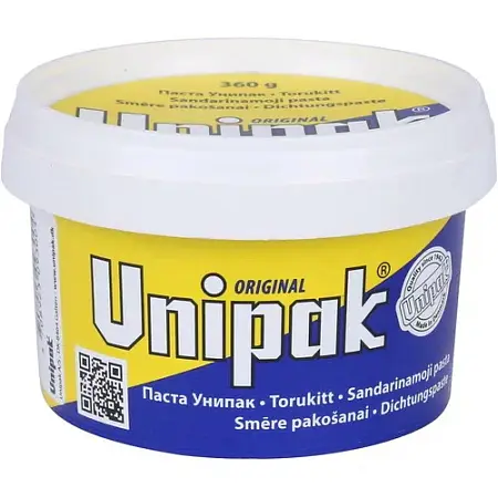 Мастика для пропитки льна UNIPAK банка 360 гр (5075036) Мастика для пропитки льна UNIPAK банка 360 гр (5075036)