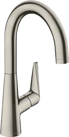 Смеситель для кухонной мойки Hansgrohe Talis 220, однорычажный, под сталь (72814800)