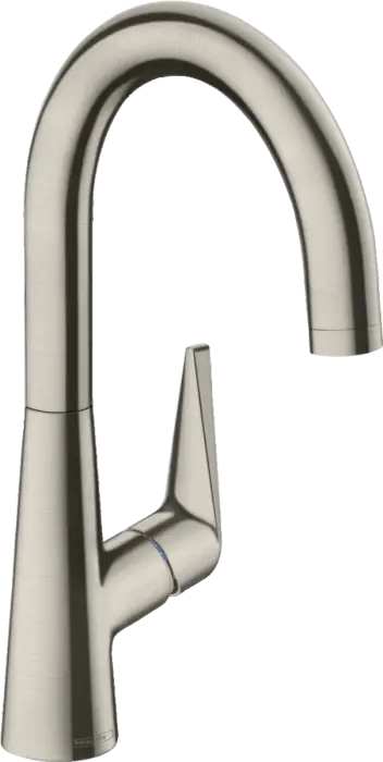 Смеситель для кухонной мойки Hansgrohe Talis 220, однорычажный, под сталь (72814800)