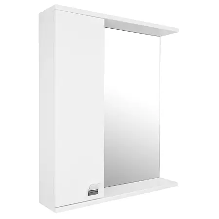 Зеркало-шкаф Loranto София 60 левый 600х700х155 без светильника, белый (CS00077140) Зеркало-шкаф Loranto София 60 левый 600х700х155 без светильника, белый (CS00077140)