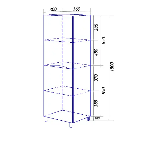 Пенал Santorini_схема