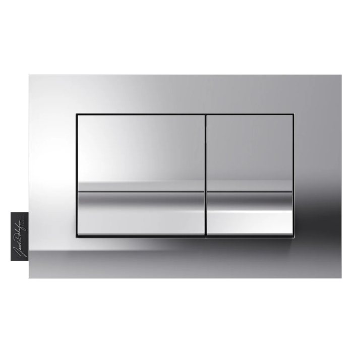 Клавиша смыва Jacob Delafon пластик, цвет хром (E20858-CP)