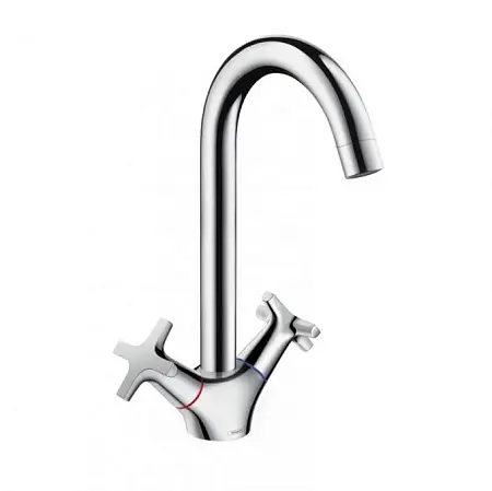 Смеситель для кухонной мойки Hansgrohe Logis M32 220, двухвентильный, хром (71285000)