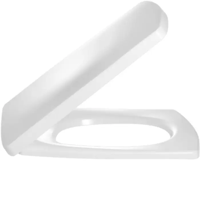 Крышка-сиденье для унитаза Haro Эскаль быстросъемное стальное крепление микролифт с эксцентриком, белое (535163)