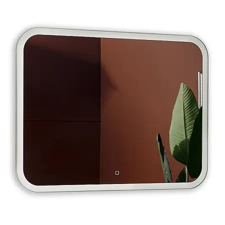 Зеркало AZARIO Stiv - Lite 700х500 открытая подсветка, cенсорный выключатель, холодный свет (LED-00002779)