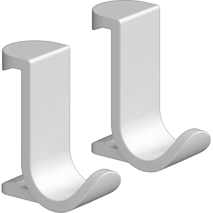 Крючок Hansgrohe WallStoris белый матовый 2 шт. (27914700)