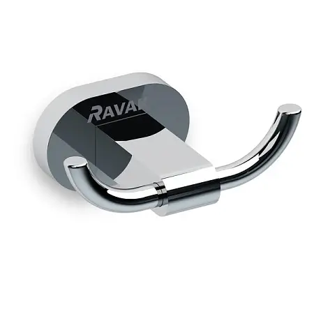 Крючок двойной  Ravak Chrome CR 100.00 хром (X07P186)