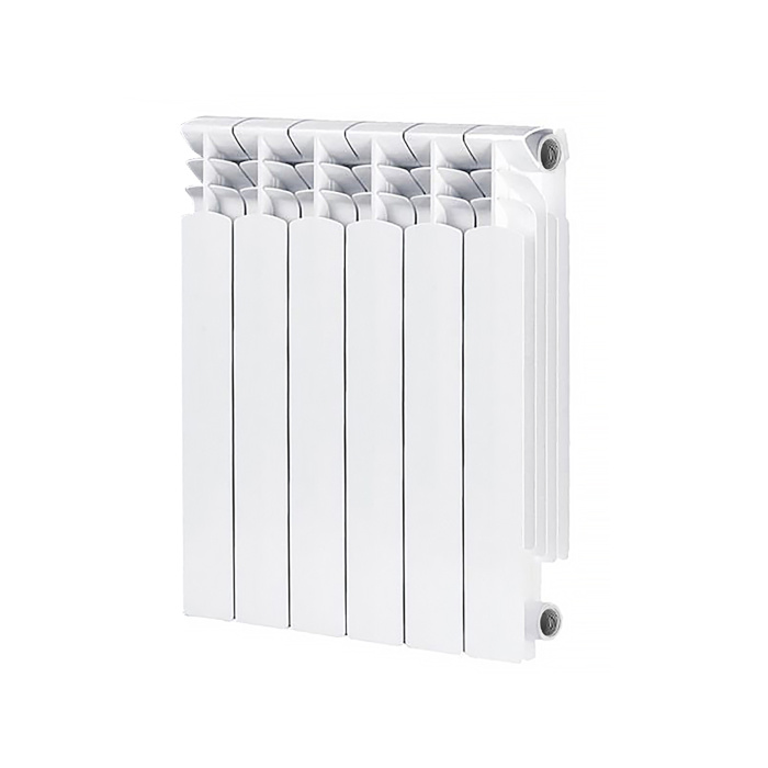 Радиатор биметаллический AZARIO BM500/100 6 секций, белый (BM500/100/6)