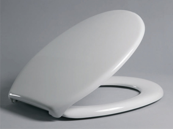 Крышка-сиденье для унитаза Haro Каладон стальное двухпозиционное крепление, белое (528477)