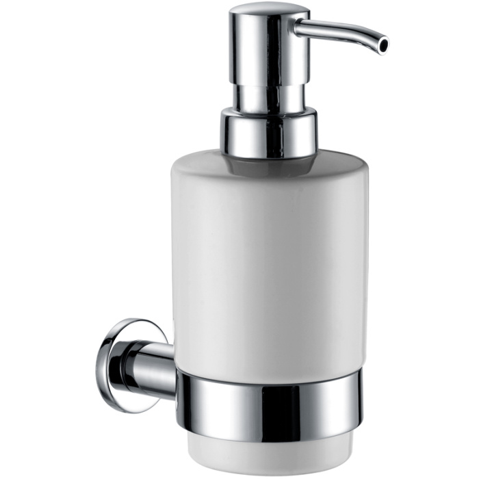 Дозатор жидкого мыла AZARIO FORNY 250 мл. керамический, хром (AZ-88312) Дозатор жидкого мыла AZARIO FORNY 250 мл. керамический, хром (AZ-88312)