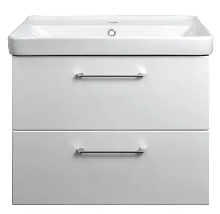 Комплект Azario тумба Ника 70 700х475х560 подвесная с раковиной Monte 70 белый глянцевый (CS00080144)