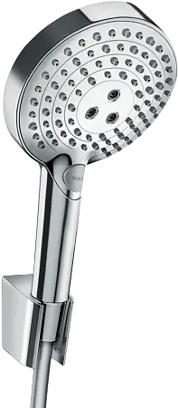 Душевой набор Hansgrohe Raindance Select S 120 3jet P с держателем и шлангом 160 см, хром (27668000)