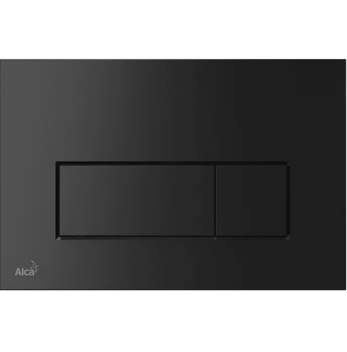 Кнопка смыва Alcadrain для скрытых систем инсталляции, цвет черный (M578)