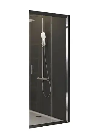 Душевая дверь Blix Ravak BLRV2K-100 сатин+транспарент