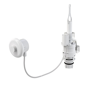 Кнопка пневматического смыва на расстоянии, ручное управление, белый. Alcadrain (MPO10)