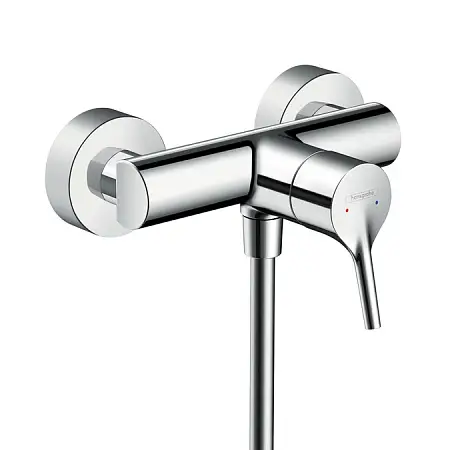 Смеситель для душа Hansgrohe Talis S, внешний монтаж, однорычажный, хром (72600000)