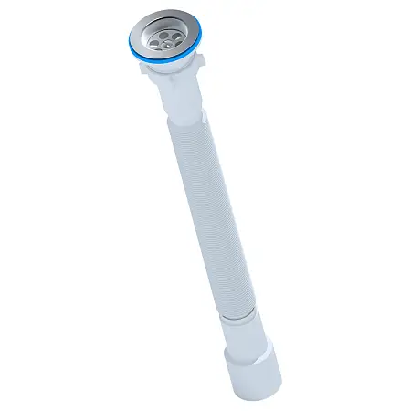 Сифон гофрированный Ани Пласт удлиненный 1 1/2*40/50 571-1401мм (G116)