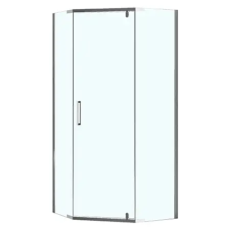 Душевое ограждение Loranto NEO 100x100x195 прозрачное закаленное стекло 8 мм, Easy clean, профиль серебро, без поддона (CS-22108-100) Душевое ограждение Loranto NEO 100x100x195 прозрачное закаленное стекло 8 мм, Easy clean, профиль серебро, без поддона (CS-22108-100)