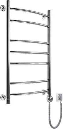 Полотенцесушитель электрический Маргроид Лесенка "Вид 5" без полки 60х50 подключение справа, хром