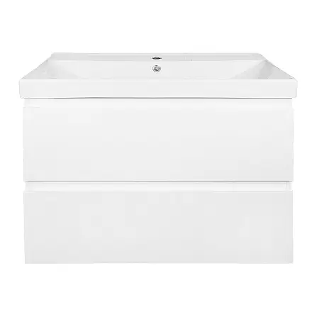 Комплект Тумба Azario Мила 80 815х470х680 подвесная, с раковиной Tempo 80, белый матовый (CS00091365)