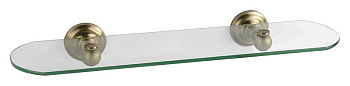 Полка стеклянная Fixsen Retro, бронза (FX-83803)