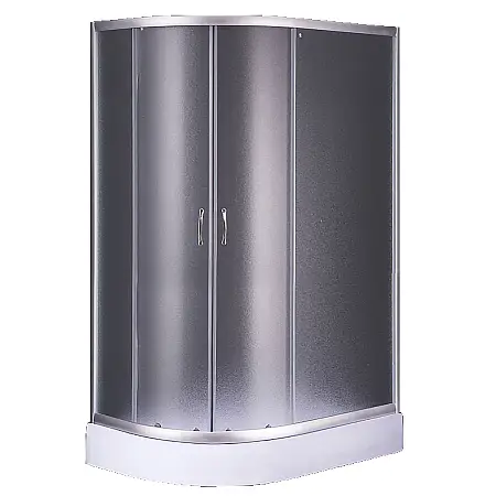 Душевое ограждение Loranto 120х80х195, низкий поддон 13 см, матовое стекло 4 мм (CS-827AR)