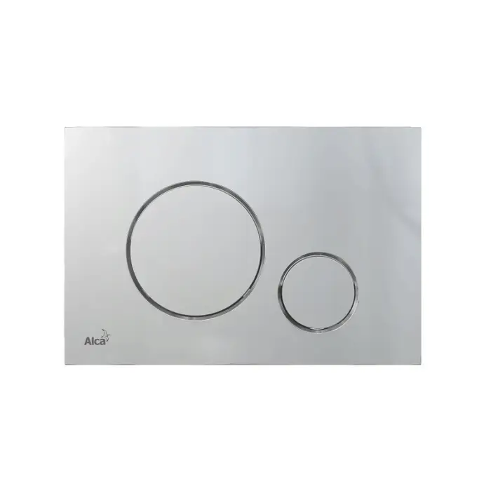 Кнопка смыва Alcadrain, хром матовый (M672)
