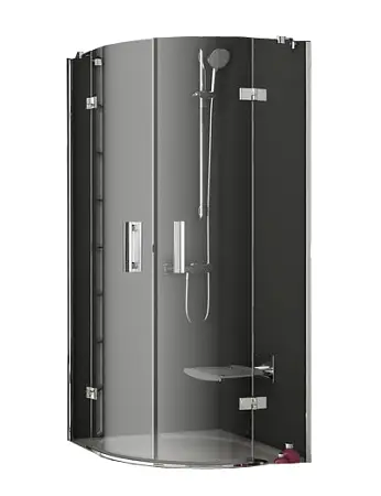 Душевой уголок Ravak Smartline SMSKK4-90 профиль хром, стекло прозрачное