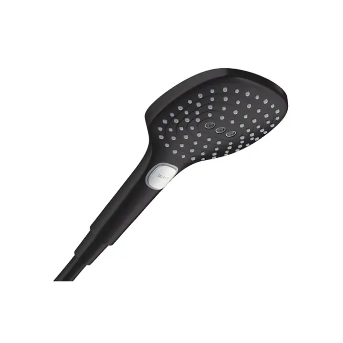 Ручной душ Hansgrohe Raindance Select E 120 3jet, черный матовый (26520670)