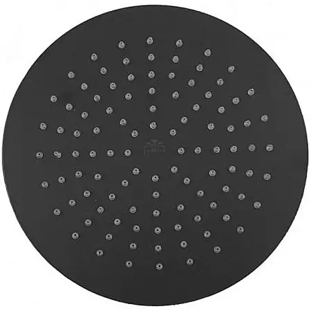 Верхний душ Paffoni Master 225 мм, нержавеющая сталь, черный матовый (ZSOF074NO)
