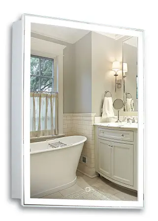 Зеркало-шкаф AZARIO Киото 50 (535х750) c подсветкой и диммером (LED-00002357) Зеркало-шкаф AZARIO Киото 50 (535х750) c подсветкой и диммером (LED-00002357)