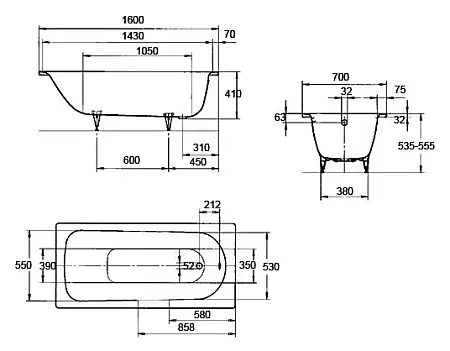 Kaldewei_Saniform_Plus_160 Kaldewei_Saniform_Plus_160